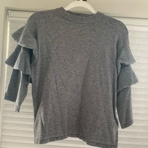Full Sleeve Gray Sweater